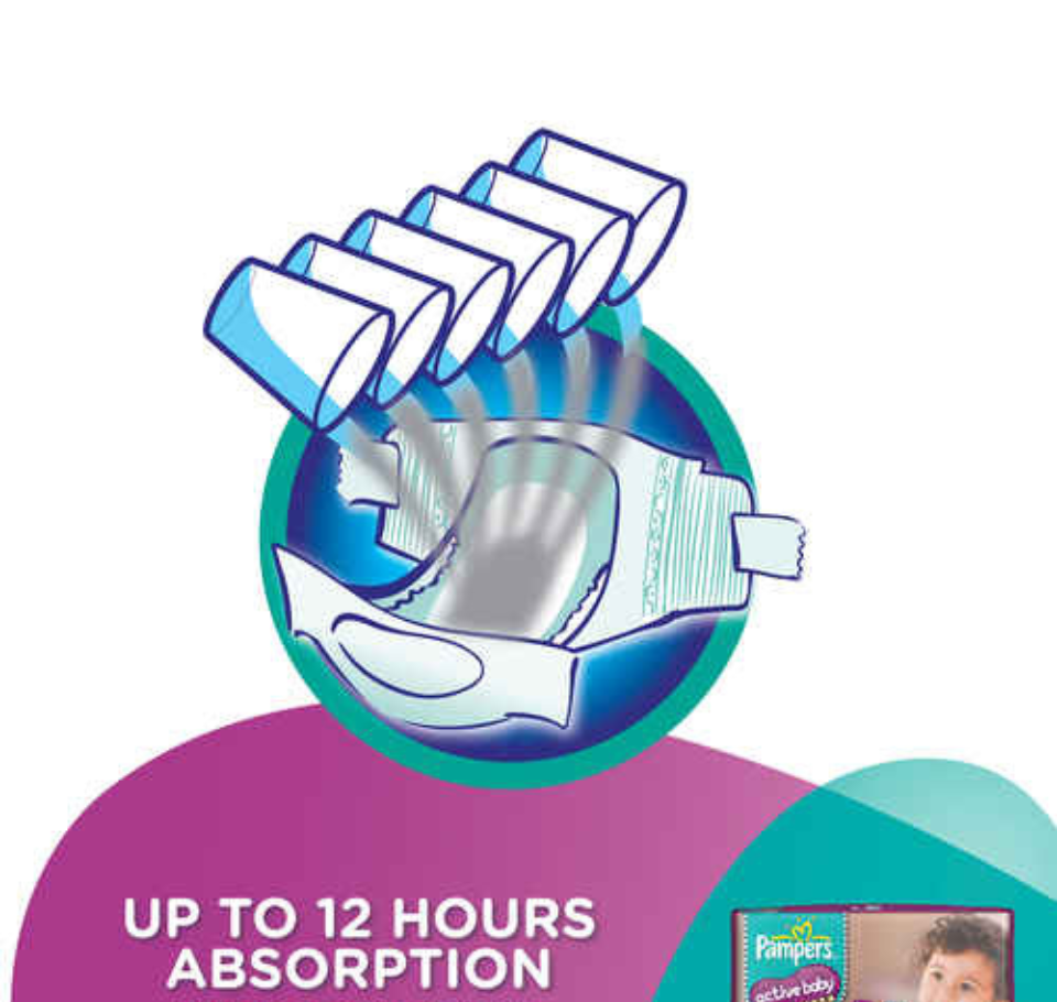 PAMPERS ACTIVE BABY XL pack of 56