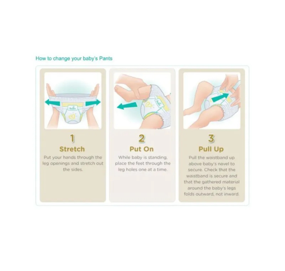 PAMPERS DIAPERS NB-S pack of 5
