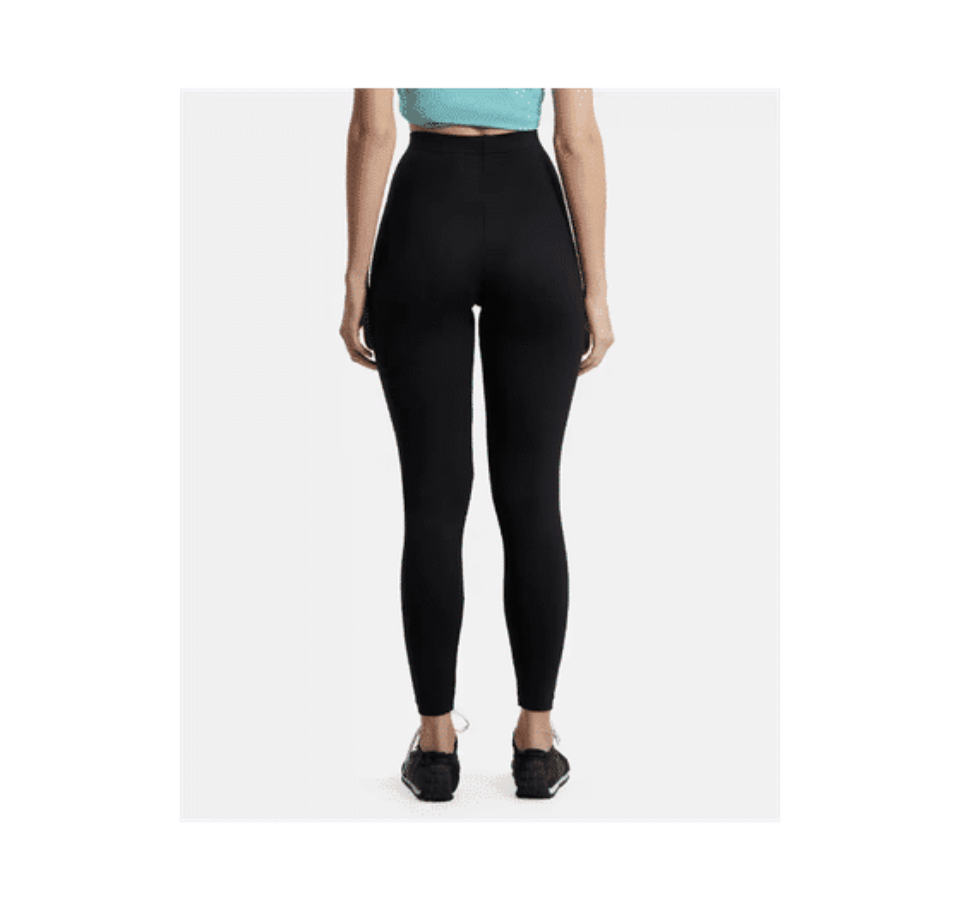 Jockey women's leggings with ultrasoft waistband - black M