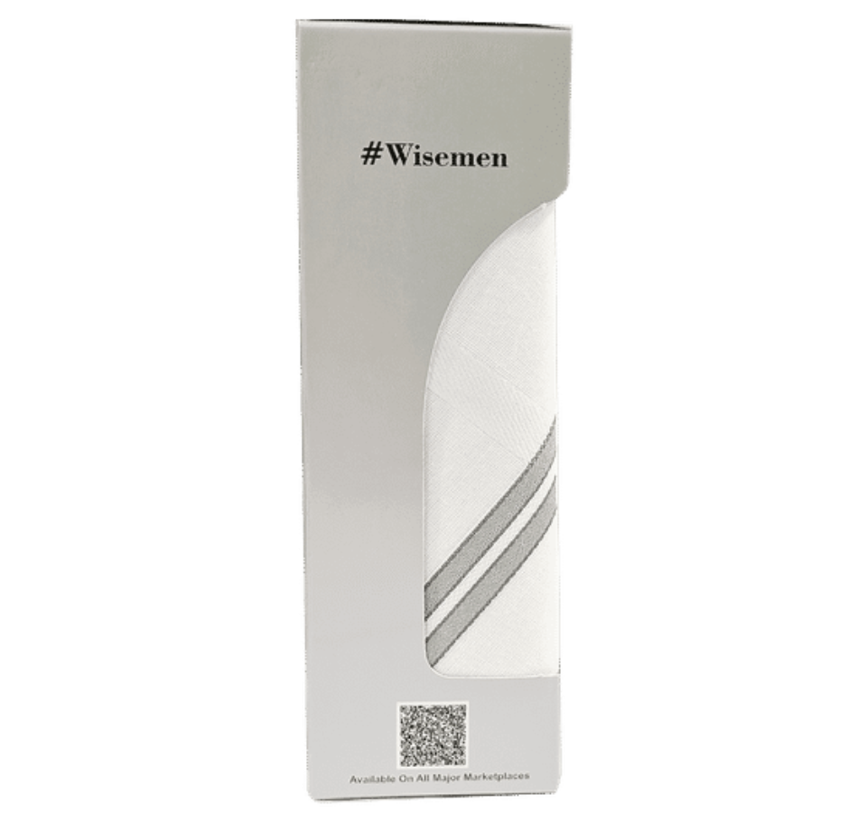 Royal mart cotton big white handkerchief