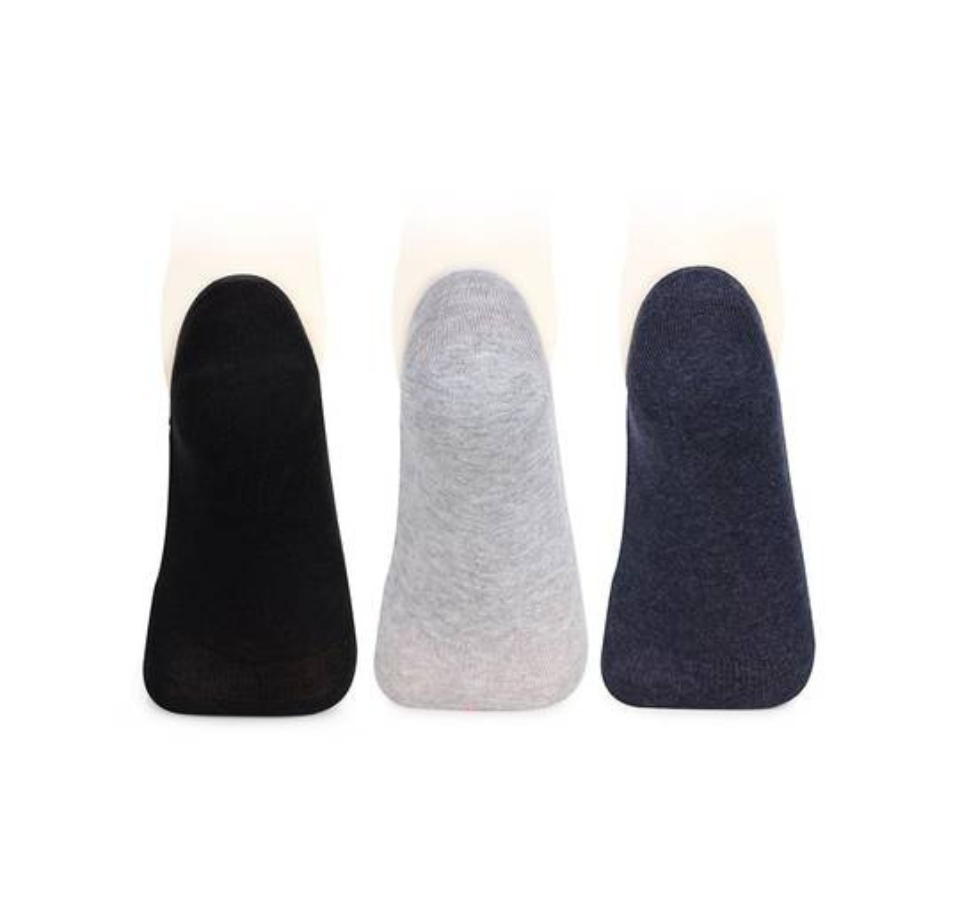Bonjour women shoe liner socks (3 pairs )