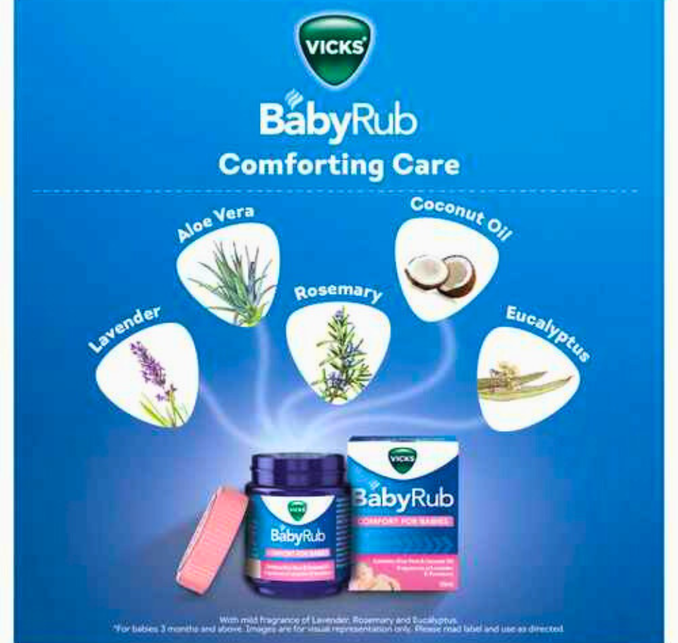 VICKS BABYRUB 50ML CREAM