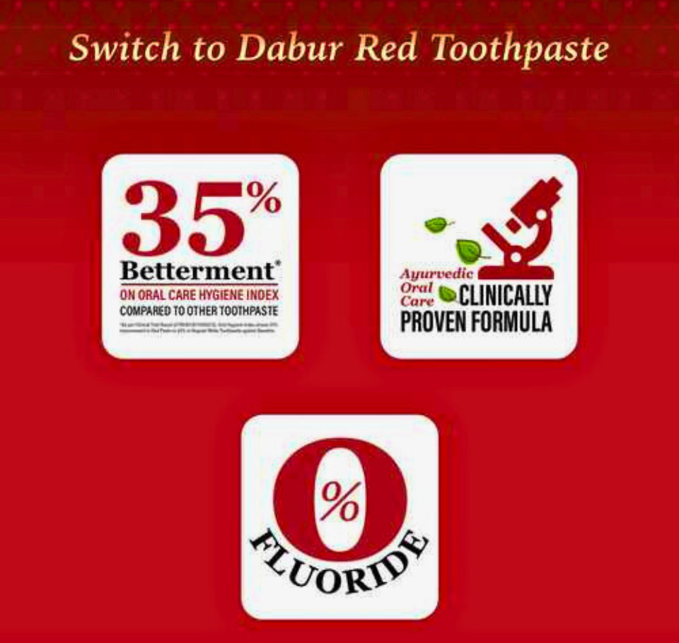 DABUR RED TOOTHPASTE