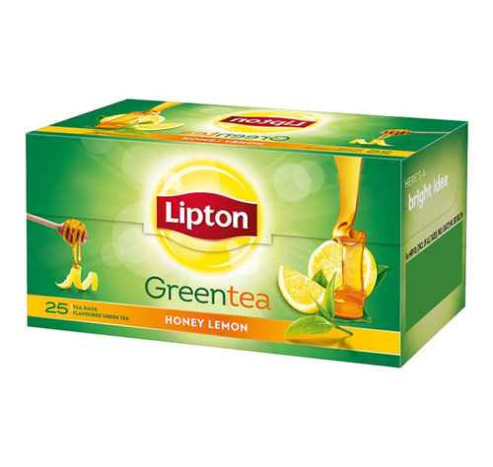 LIPTON GREEN TEA HONEY LEMON 25 TEA BAGS