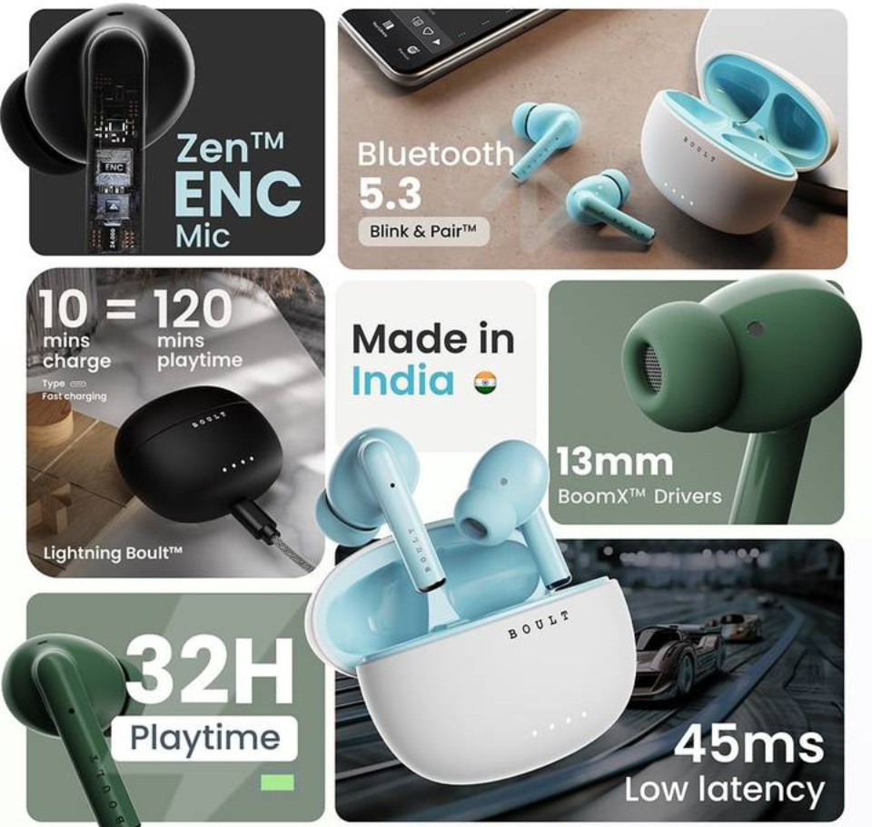 Boult W20 TWS Earbuds