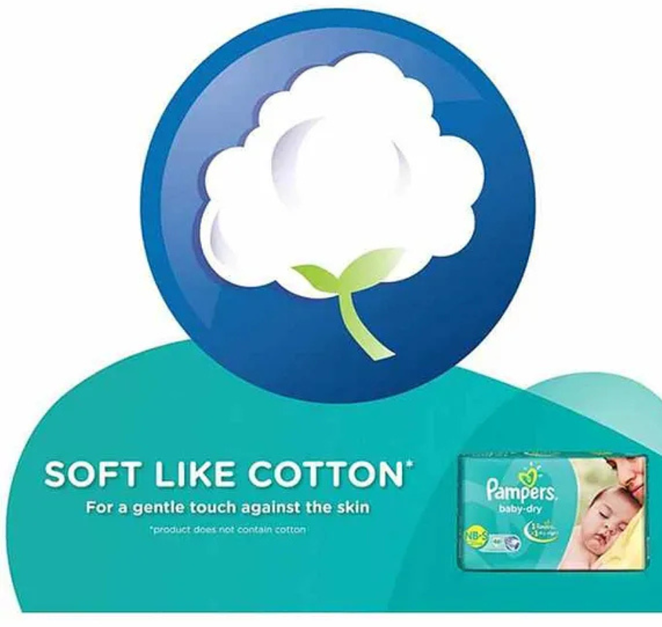 PAMPERS PANTS M- pack of 6