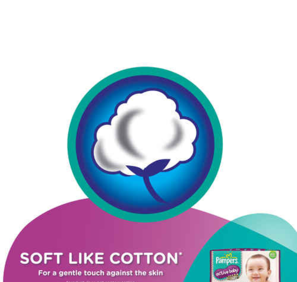 PAMPERS ACTIVE BABY DIAPERS - MEDIUM pack of 62