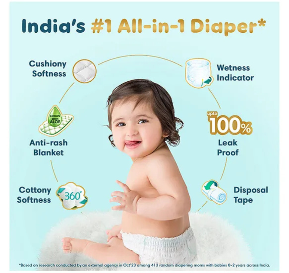 PAMPERS PREMIUM CARE PANTS L pack of 13