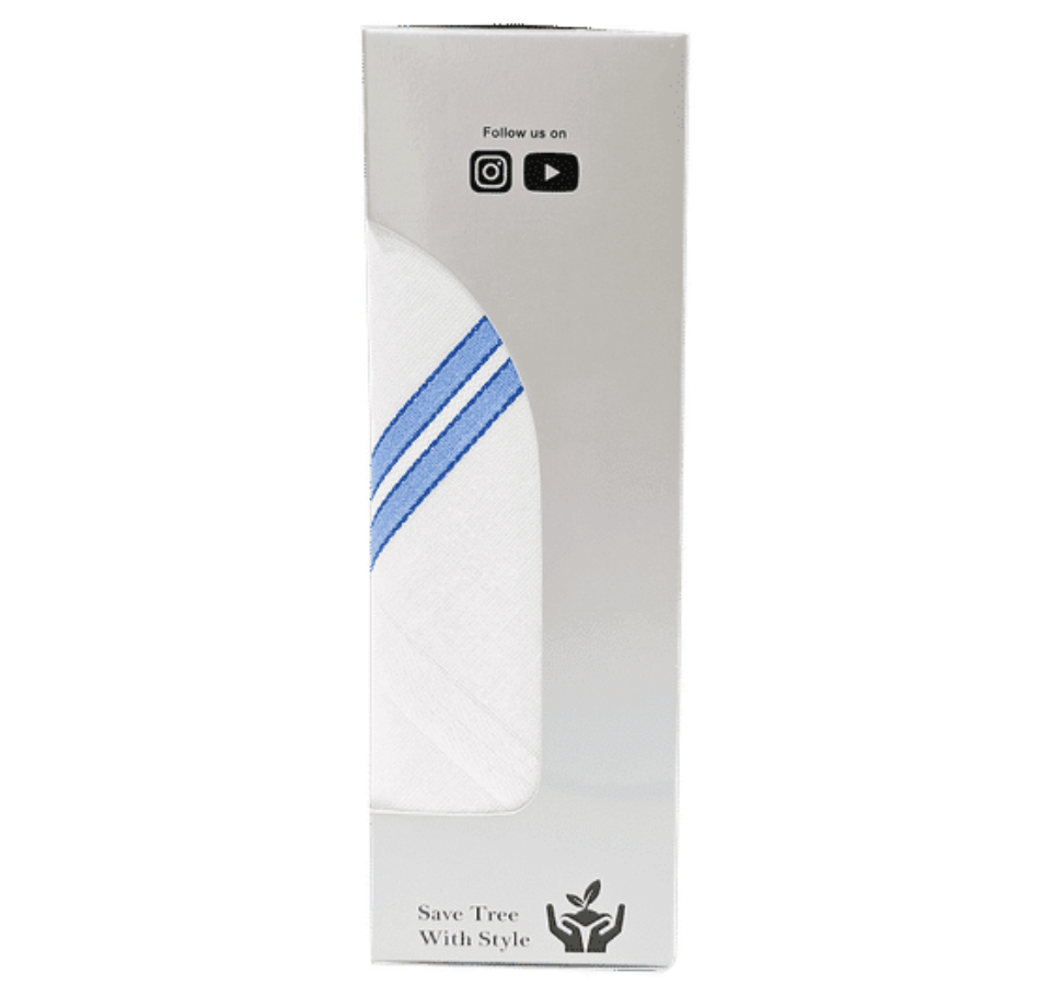Royal mart cotton big white handkerchief