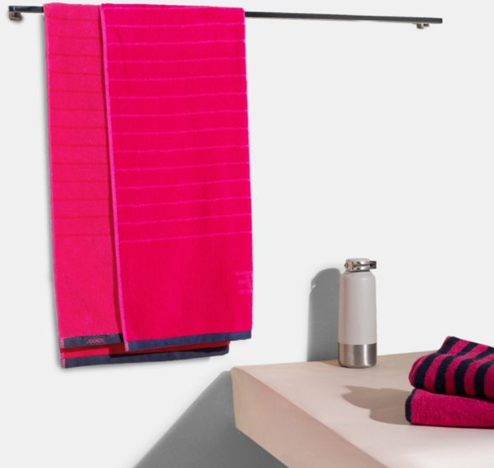 Jockey men's cotton rich Terry solid bath towel