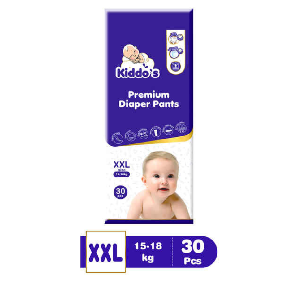 KIDDOS DIAPER PANTS 30Pcs
