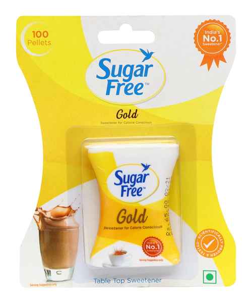 SUGAR FREE GOLD (pack of 100 PELLETS)