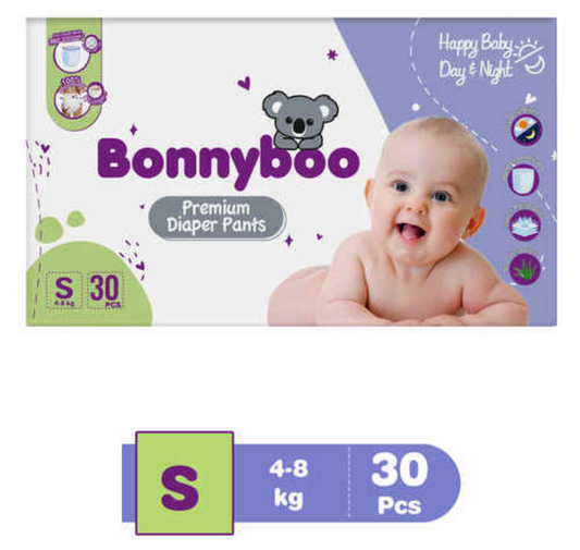 Bonnyboo Premium Baby Diaper Pants (pack of 30 pcs)